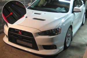 Mitsubishi Evolution Mud Flap Kit - Rally Armor - UR - Black - `08-`17